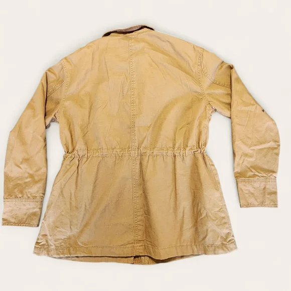 Universal Thread tan utility jacket barn coat corduroy collar L NWT - Picture 6 of 7